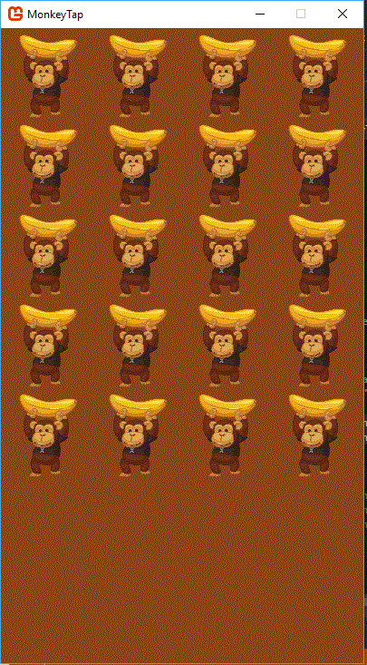 Monkey Tap Portrait.gif